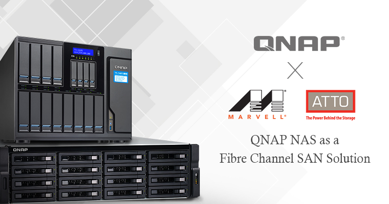 QNAP Giới Thiệu Giải Pháp Kết nối Fibre Channel Cho QNAP NAS