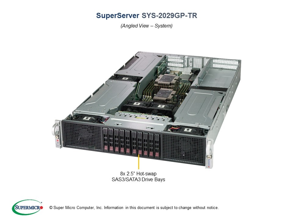 Đánh giá máy chủ Supermicro GPU Server 2029GP-TR
