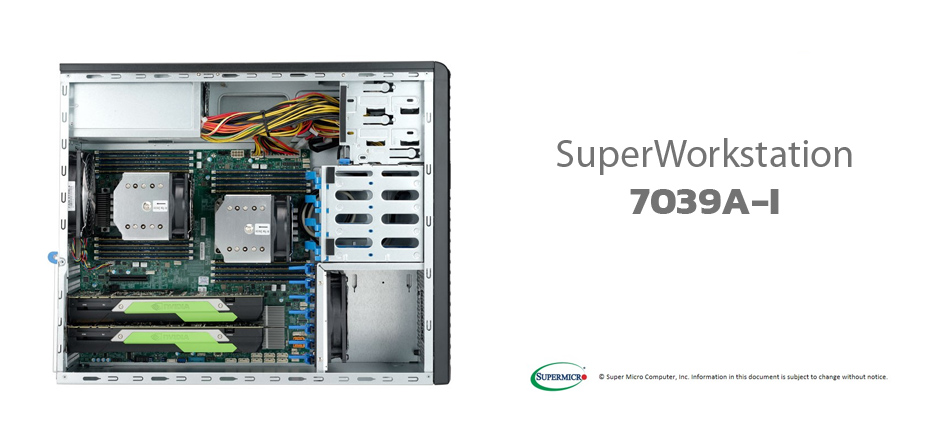 Đánh giá máy trạm Supermicro SuperWorkstation 7039A-i