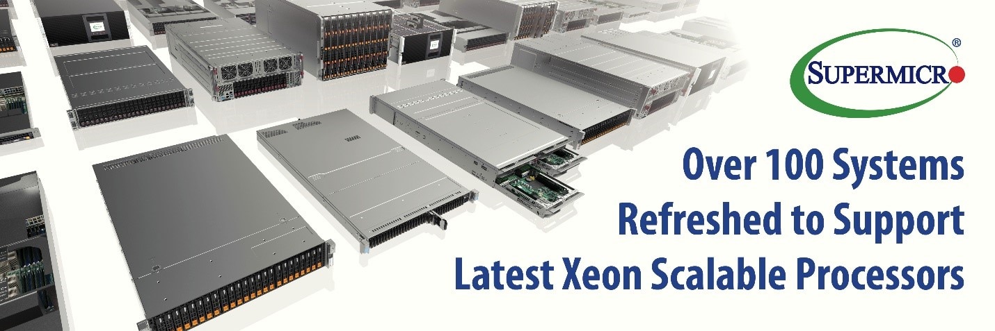 Supermicro làm mới hệ thống máy chủ X11 Series: Tăng hiệu suất lên tới 36% với Bộ xử lý Intel Xeon Scalable thế hệ 2