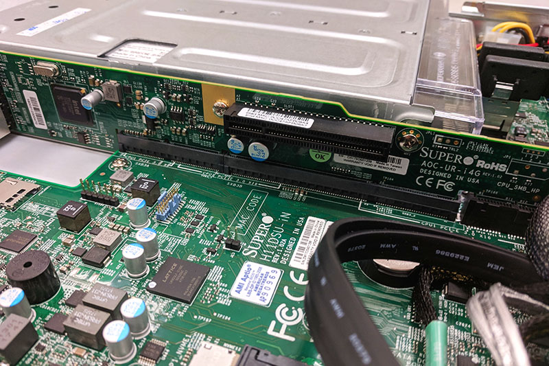 Supermicro AS 1123US TR4 PCIe X8 Mạng nội bộ và Quad 1GbE