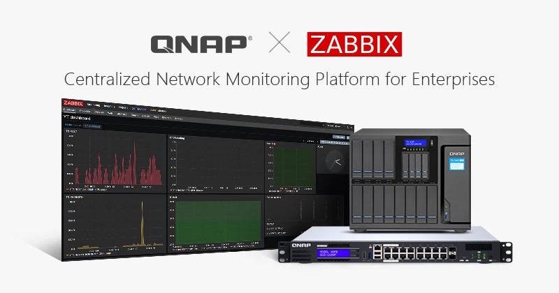 QNAP hỗ trợ Zabbix: Biến NAS thành nền tảng quản lý mạng tập trung cho nhiều thiết bị