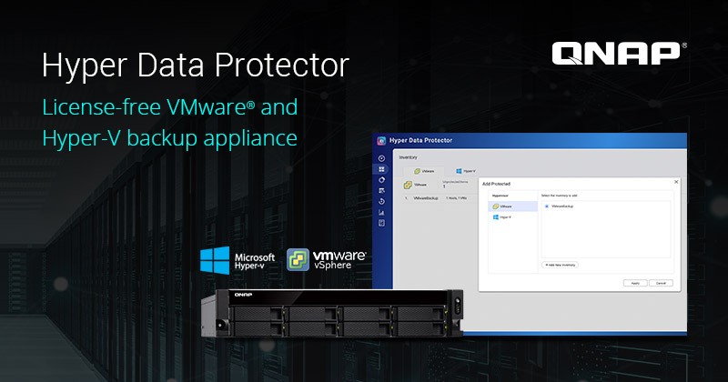 QNAP ra mắt Hyper Data Protector: Giải pháp sao lưu VMware và Hyper-V miễn phí