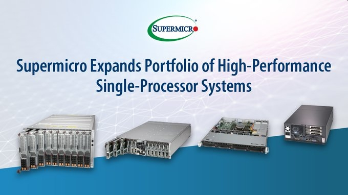 Supermicro mở rộng danh mục máy chủ Single Socket: Mạnh mẽ hơn với Intel Xeon E-2300 và Scalable Gen 3