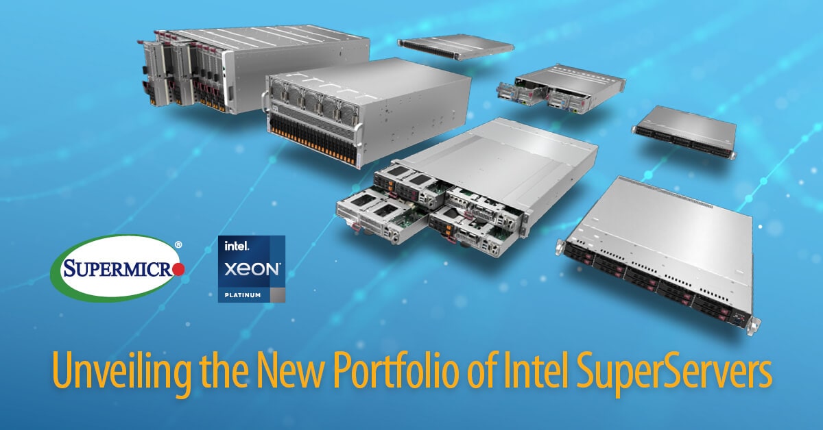 Supermicro X13 – Powered by 4th Gen Intel® Xeon Scalable Processors (Formerly Codenamed Sapphire Rapids)