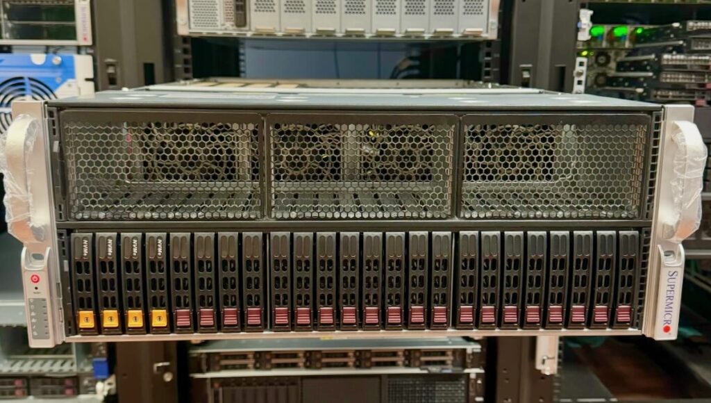 GPU A+ Server AS-4125GS-TNRT front