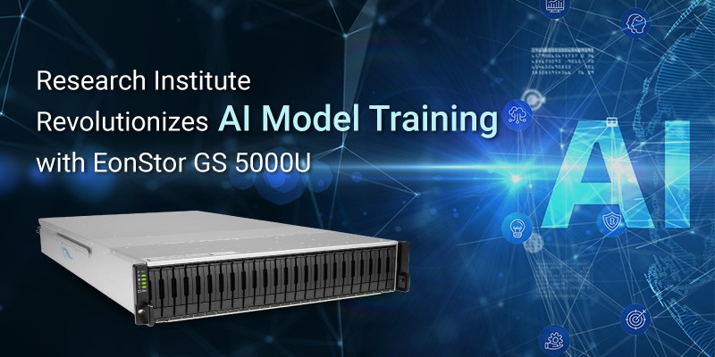 Infortrend GS 5000U: Một lựa chọn lưu trữ tối ưu cho đào tạo mô hình AI