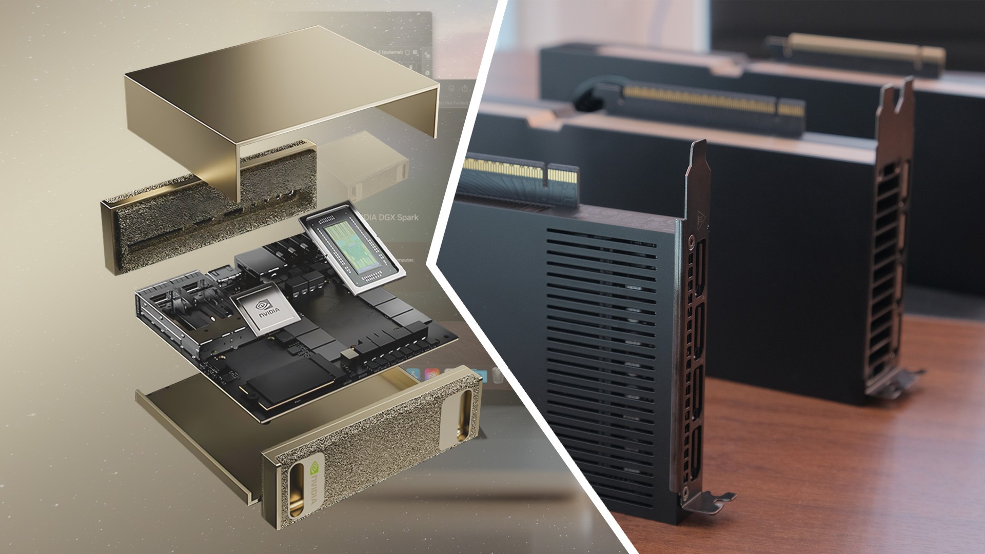 So sánh sức mạnh của máy tính AI DGX Spark với các card GPU máy trạm chuyên nghiệp của NVIDIA