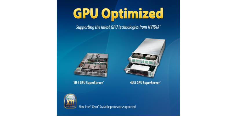 Supermicro GPU-Optimized Supercomputing Server Solutions