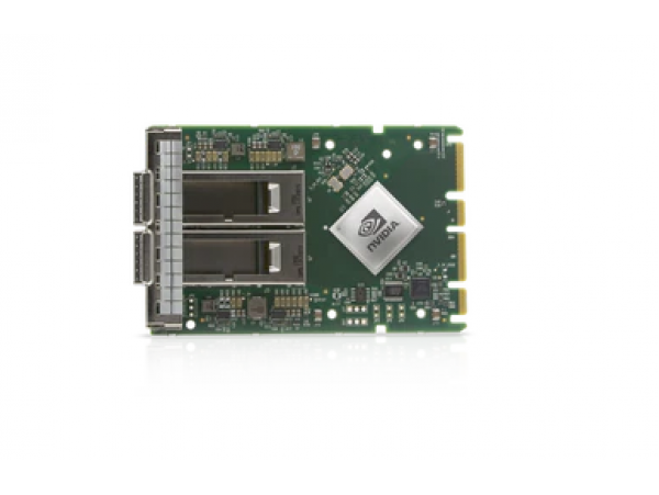 NVIDIA MCX653435A-HDAI ConnectX-6 VPI Adapter Card HDR InfiniBand and 200GbE for OCP 3.0 with Host Management Single-Port QSFP56 PCIe4.0 x16 Internal Lock