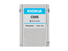 SSD Toshiba CM5 3.84TB NVMe PCIe3x4 2x2 BiCS3 2.5" 15mm SIE 1DWPD (KCM5XRUG3T84)
