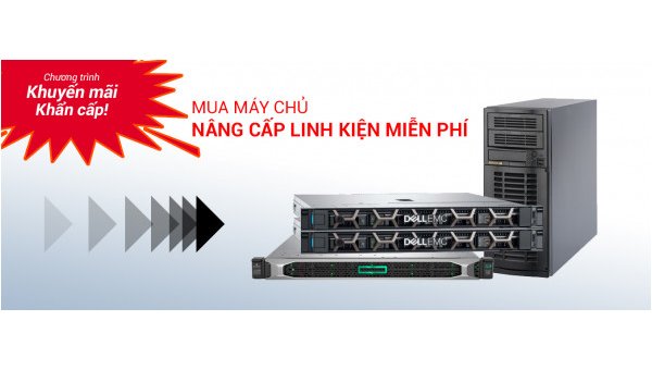 Cùng Thành phố vượt qua Bão tố - Chương trình tặng linh kiện khi mua máy chủ Supermicro, Dell, HPE
