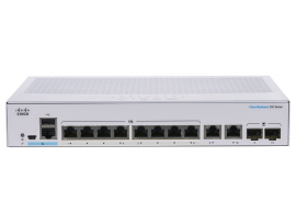 CBS250-8T-E-2G-EU Switch Cisco 8 Ports Gigabit, 2 Combo Uplink