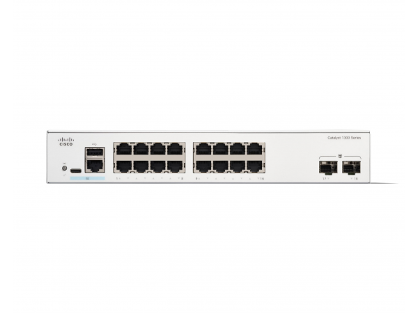 Switch Cisco Catalyst C1300-16T-2G 16x 10/100/1000 ports, 2 x SFP