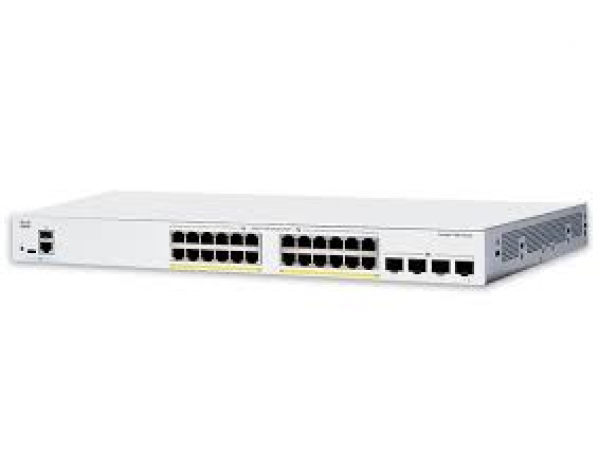 Switch Cisco C1300-24FP-4G 24-Ports GE PoE+ 370W, 4 SFP Uplink