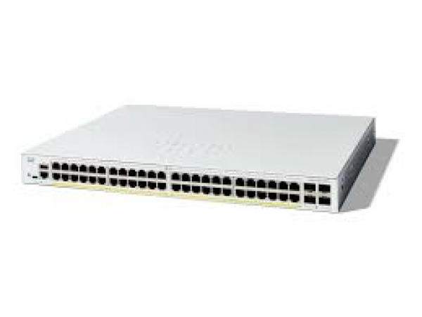 Switch Cisco C1300-48FP-4G 48-Ports GE PoE+ 740W, 4 SFP Uplink