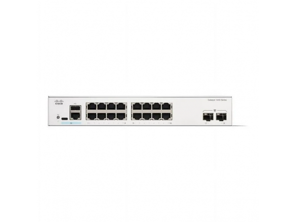 Switch Cisco Catalyst C1200-16T-2G 16-Ports GE, 2SFP Uplink