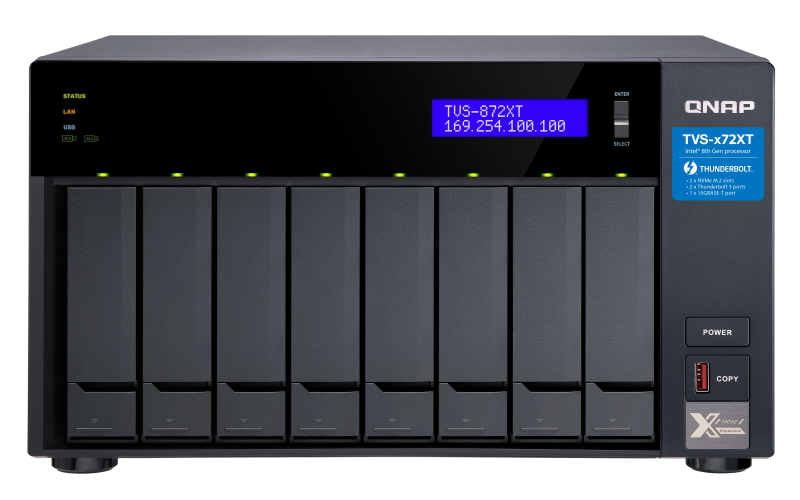 Thiết bị lưu trữ Qnap TVS-872XT-i7-16G