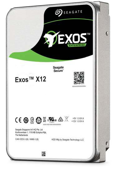 HDD Seagate Exos X 3.5" 12TB SATA 6Gb/s 7.2K RPM 256MB