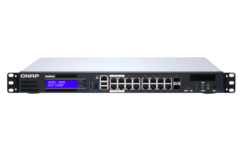 Thiết bị chuyển mạch QNAP Guardian QGD-1600P-4G