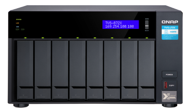 Thiết bị lưu trữ Qnap TVS-872X-i5-8G