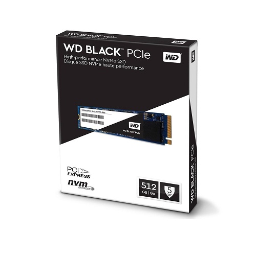 SSD Western Black 1TB NVMe M.2 WDS100T3X0C