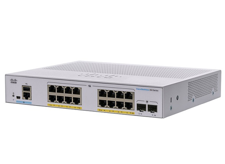 CBS350-16FP-2G-EU Cisco Business 350 Series 16x10/100/1000 ports PoE+ 240W.